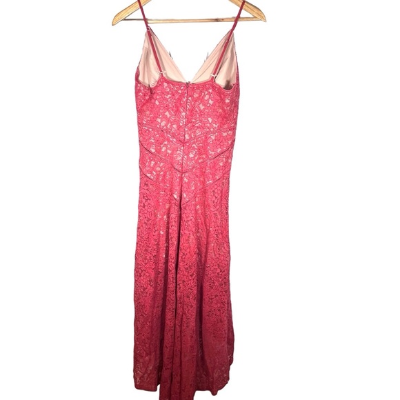 NWT The Jetset Diaries Rava Lace Maxi Dress in Apricot Size Small - Picture 8 of 15